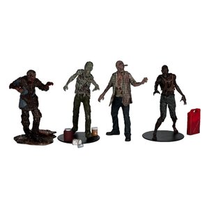 Preorder: The Walking Dead Action Figures 4-Pack Walkers 13 cm