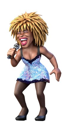 Preorder: Tina Turner Minix Figure Tina Turner 12 cm