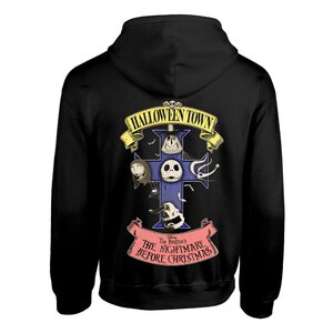 Preorder: Nightmare before Christmas Hooded Sweater Halloween Town Size S