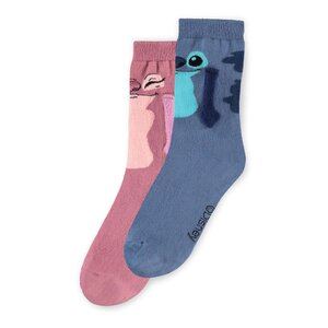 Lilo & Stitch Socks Lets Hold Hands 35-38