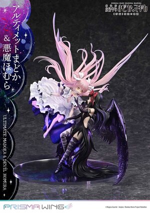 Preorder: Puella Magi Madoka Magica The Movie Rebellion Prisma Wing PVC Statue 1/7 Ultimate Madoka & Devil Homura 43 cm