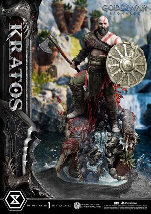 Preorder: God of War: Ragnarok Real Elite Masterline Series Statue 1/3 Kratos Ultimate Version 95 cm