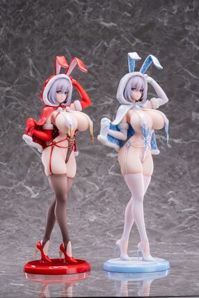 Preorder: Original Character PVC Statues 1/5 Snow Bunny Illustrated by Mataro Deluxe Ver. 33 cm