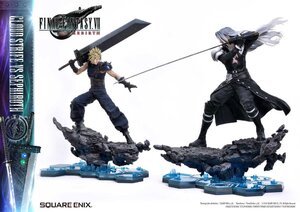 Preorder: Final Fantasy VII Rebirth Statues 2-Pack 1/4 Cloud Strife vs Sephiroth 69 cm