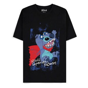 Preorder: Lilo & Stitch T-Shirt Superhero Black Size M