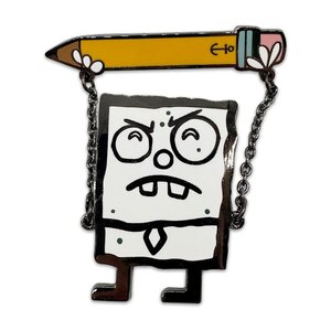 Preorder: SpongeBob SquarePants Pin Badge DoodleBob 5 cm