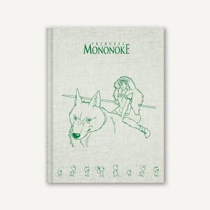 Preorder: Princess Mononoke Notebook San Cloth