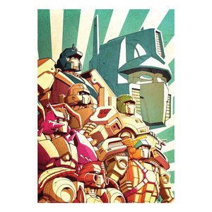 Preorder: Transformers Art Print Optimus Prime Limited Edition 42 x 30 cm