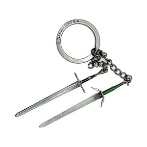 Preorder: The Witcher III: Wild Hunt Keychain Geralt Two Swords