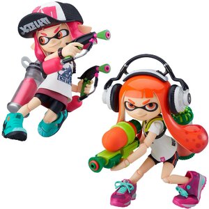 Preorder: Splatoon/Splatoon 2 Figma Action Figure Splatoon Girl DX Edition 10 cm