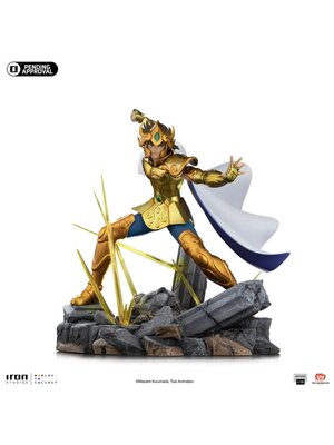 Preorder: Saint Seiya Art Scale Statue 1/10 Leo Aiolia 24 cm
