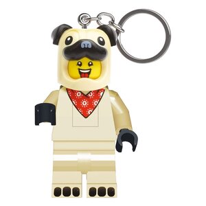 Preorder: LEGO Minifigures Light-Up Keychain Pug 8 cm