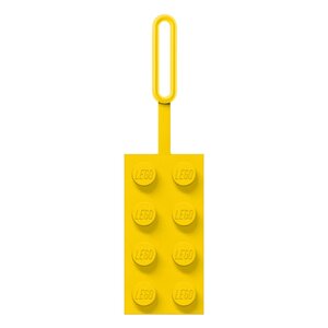 Preorder: LEGO Luggage tag Yellow 10 cm