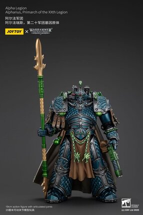 Preorder: Warhammer The Horus Heresy Action Figure Alpha Legion Alpharius, Primarch of the XXth Legion 25 cm