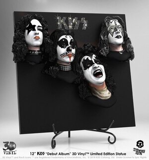 Preorder: Kiss 3D Vinyl Statue Debut Album 30 cm