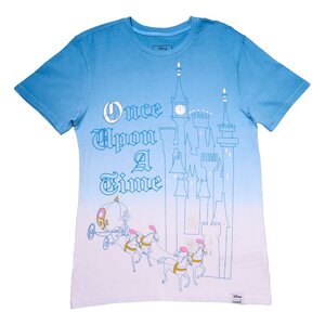 Disney by Loungefly Tee T-Shirt Unisex Cinderella 75th Anniversary Size L