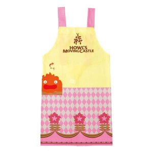 Preorder: Howls Moving Castle Apron Calcifer & Flower