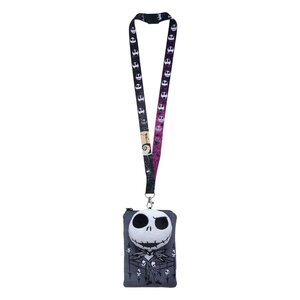 Preorder: Nightmare before Christmas Lanyard Jack Deluxe with Pouch Card Holder