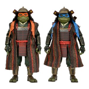 Preorder: Teenage Mutant Ninja Turtles III Action Figure 2-Pack Leonardo & Michelangelo 18 cm