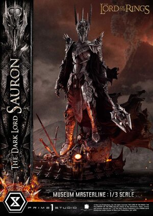 Preorder: Lord of the Rings Museum Masterline Series Statue 1/3 The Dark Lord Sauron 117 cm