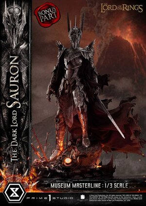 Preorder: Lord of the Rings Museum Masterline Series Statue 1/3 The Dark Lord Sauron Bonus Version 117 cm