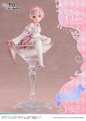 Preorder: Re:ZERO Starting Life in Another World Prisma Wing PVC Statue 1/7 Ram Glass Edition 24 cm