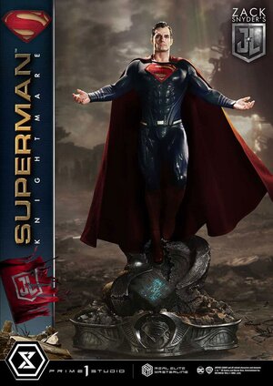 Preorder: Zack Snyders Justice League Real Elite Masterline Series Statue 1/3 Superman Knightmare Color Edition 95 cm