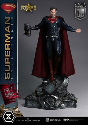 Preorder: Zack Snyders Justice League Real Elite Masterline Series Statue 1/3 Superman Knightmare Color Edition Deluxe Bonus Ver. 95 cm