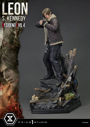 Preorder: Resident Evil 4 Ultimate Premium Masterline Series Statue 1/4 Leon S. Kennedy Bonus Ver. 64 cm