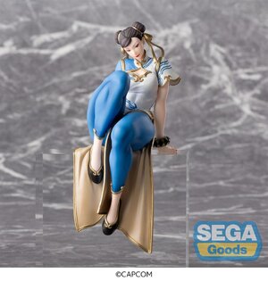 Preorder: Street Fighter 6 PM Perching PVC Statue Chun-Li 14 cm