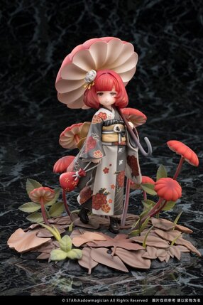 Preorder: The Mushroom Girls PVC Statue 1/1 No.6 Marasmius Haematocephalus 23 cm