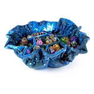 Preorder: FanRoll Dice bag with compartments Velvet Galaxy
