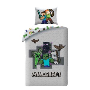 Preorder: Minecraft Duvet Set Ver. 3 140 x 200 cm / 70 x 90 cm
