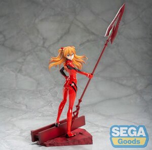 Preorder: Evangelion: 3.0+1.0 Thrice Upon a Time Luminasta PVC Statue Asuka Shikinami Langley x Spear of Longinus 20 cm