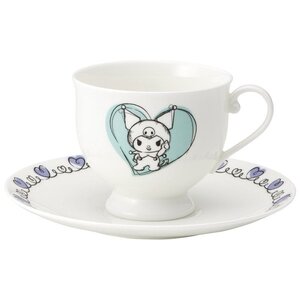 Preorder: Sanrio Bone China Mug & Plate Set Kuromi