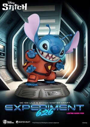 Preorder: Lilo & Stitch Master Craft Statue Experiment 626 39 cm
