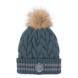 Preorder: Harry Potter Beanie Pompon Slytherin Dark Green