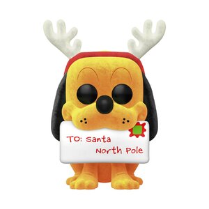 Disney POP! Vinyl Figure Holiday Pluto (Flocked) Special Edition 9 cm