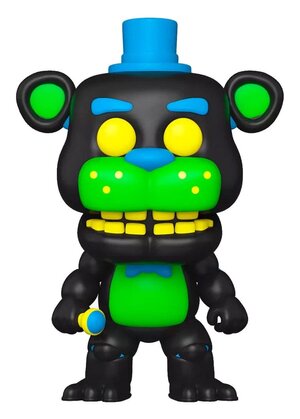 Five Nights at Freddys POP! Games Vinyl Figure Freddy Fazbear (Blacklight) 9 cm