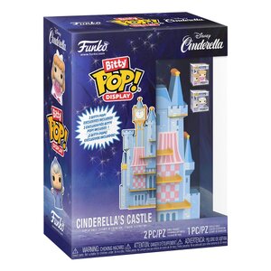 Preorder: Disney Bitty POP! Display with 2 Vinyl Figures Cinderellas Castle