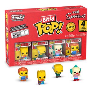 Preorder: The Simpsons Bitty POP! Vinyl Figure 4-Pack Series 1 2 cm