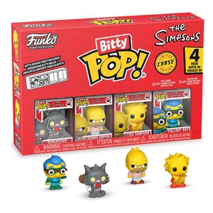 Preorder: The Simpsons Bitty POP! Vinyl Figure 4-Pack Series 4 2 cm