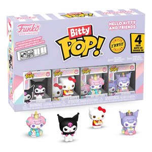 Preorder: Hello Kitty and Friends Bitty POP! Vinyl Figure 4-Pack Series 3 2 cm