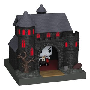 Preorder: Universal Monsters Bitty POP! Towns Vinyl Figure Dracula with Castle