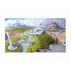 Preorder: The Elder Scrolls IV: Oblivion Art Print Imperial City 42 x 30 cm
