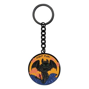 Preorder: How to Train Your Dragon Keychain Night Fury Limited Edition