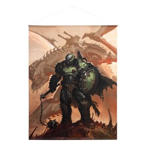 Preorder: Doom The Dark Ages Poster Canvas Concept Art