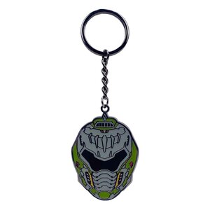 Preorder: Doom The Dark Ages Metal Keychain Helmet