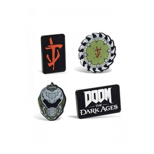 Preorder: Doom The Dark Ages Magnet set Icons