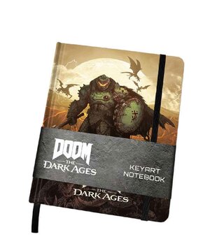 Preorder: Doom The Dark Ages Notebook A5 Keyart